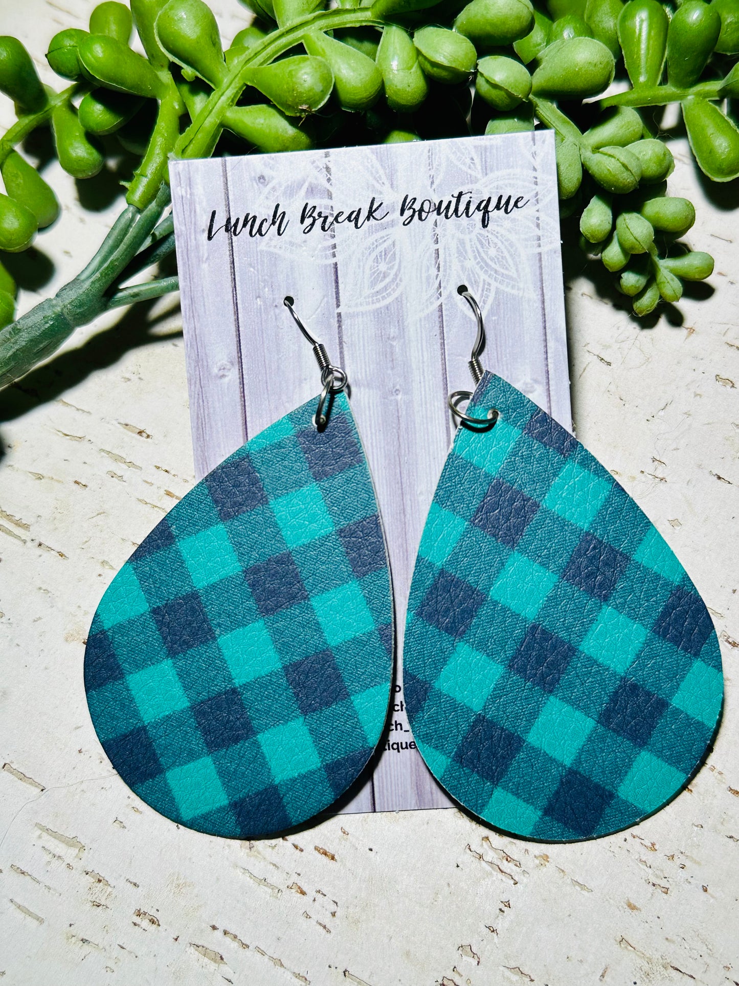 Green Buffalo plaid