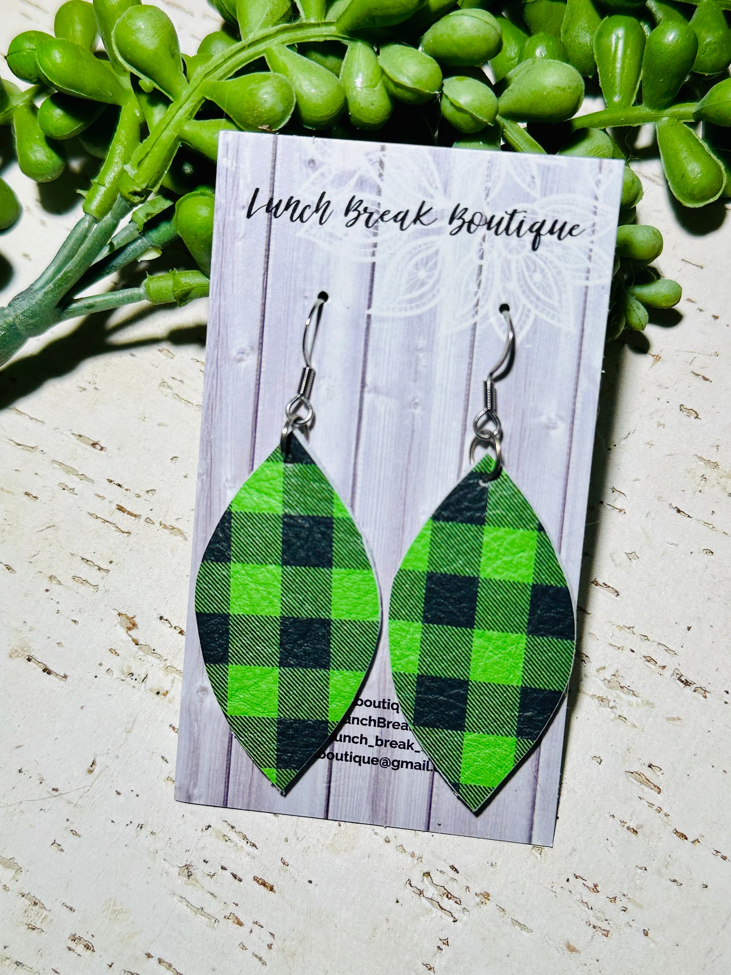 Green Buffalo plaid